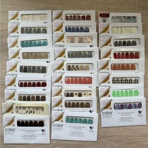 Color Street Vibrant Nail Polish Strips Collection